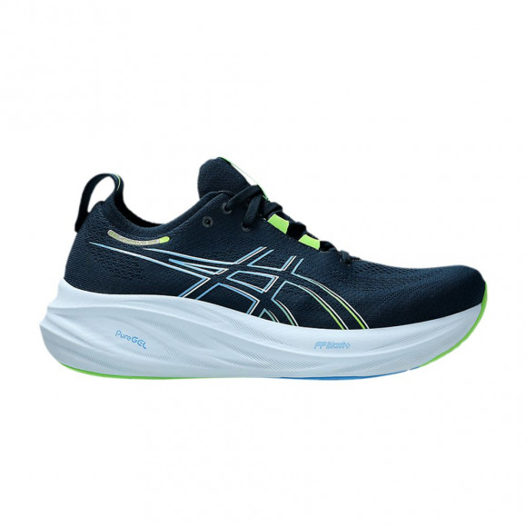 Asics Gel Nimbus 26 Wide 'French Blue Electric Lime' | Men's Size 9.5 - 1011B795-400