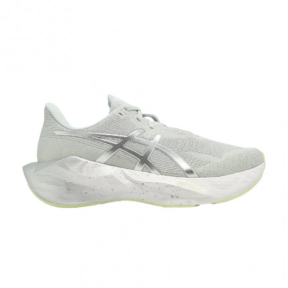 ASICS Novablast 6 Platinum 'Platinum Glow Green' | Grey | Men's Size 12.5 - 1011C312020
