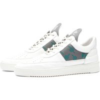 Filling Pieces x Daily Paper Low Top Sneakers in White - 10126701901