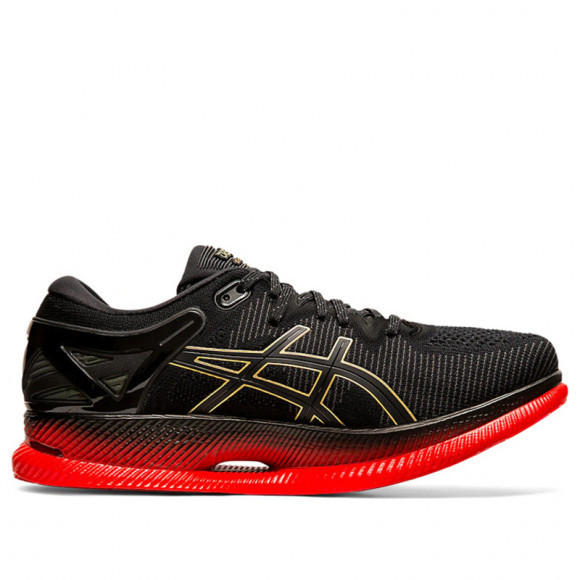 womens red asics running shoes