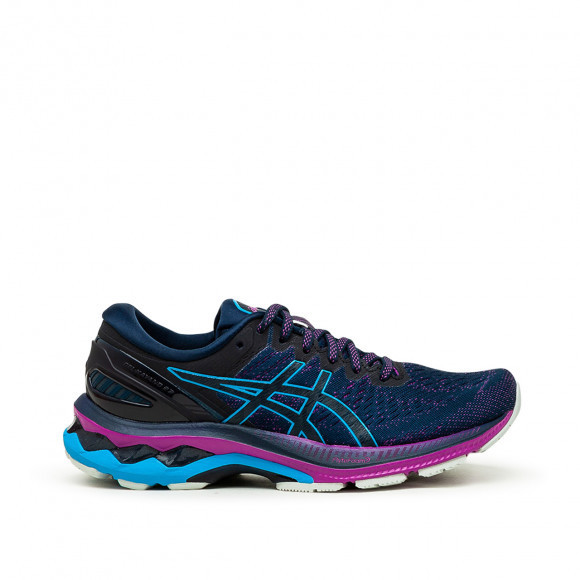 Asics Womens WMNS Gel Kayano 27 'French Blue Digital Aqua' French Blue/Digital Aqua Marathon Running Shoes/Sneakers 1012A649-401 - 1012A649-401