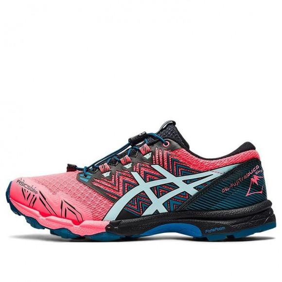 Оригінал asics gel-fujitrabuco 4 кросівки трейл бігу - ASICS Gel - absorbing/Women's/Colorblock/Cozy/Breathable) - 700 - FujiTrabuco Sky Pink/Blue Marathon Running Shoes (Shock