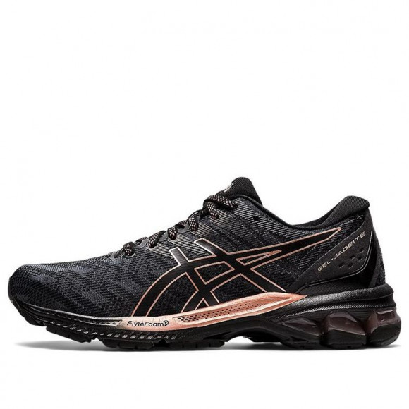 ASICS (WMNS) Gel-Jadeite BLACK/ROSE GOLD Marathon Running Shoes 1012B233-001 - 1012B233-001