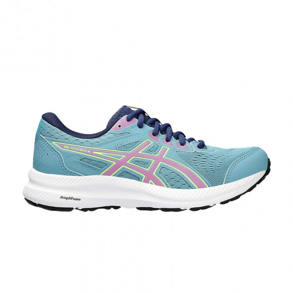 Asics Wmns Gel Contend 8 'Gris Blue Hot Pink' | Women's Size 7 - 1012B320-409