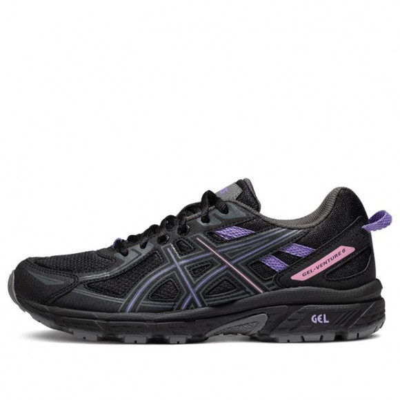 ASICS (WMNS) Gel-Venture 6 BLACK/PURPLE Trail Running Shoes 1012B359-002 - 1012B359-002