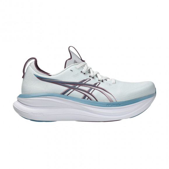 ASICS Wmns GEL-Nimbus 28 D Wide 'Arctic Blue Velvet Purple' | White | Women's Size 7.5 - 1012B917-400