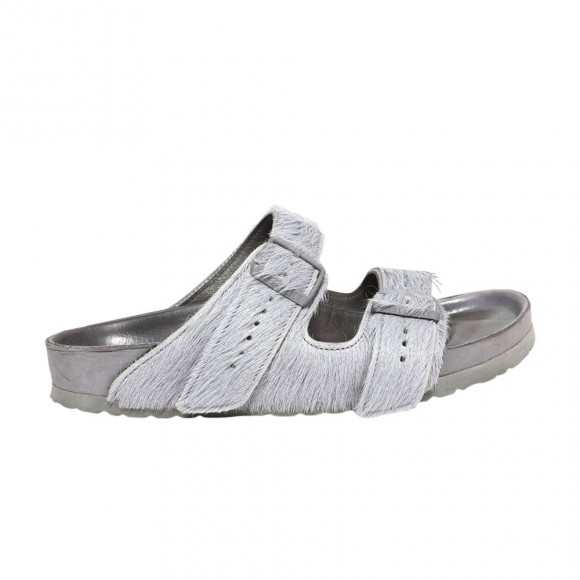 Rick Owens x Birkenstock 2018 Arizona 'Pony Hair Grey' | Men's Size 9 - 1013356