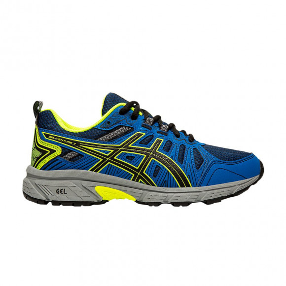 Asics Gel Venture 7 GS 'Blue Safety Yellow' | Kid's Size 6 - 1014A072-001