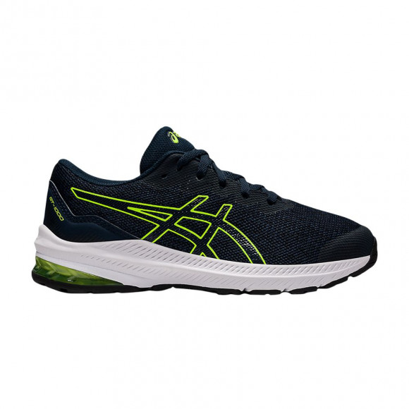 Asics GT 1000 11 GS 'French Blue Hazard Green' | Kid's Size 3.5 - 1014A237-402