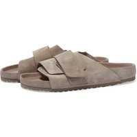 Birkenstock Men's Kyoto EXQ in Grey Taupe Exquisite
