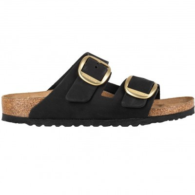 Sneakers Birkenstock Arizona Big Buckle Nubuk Leather Black - 1023290