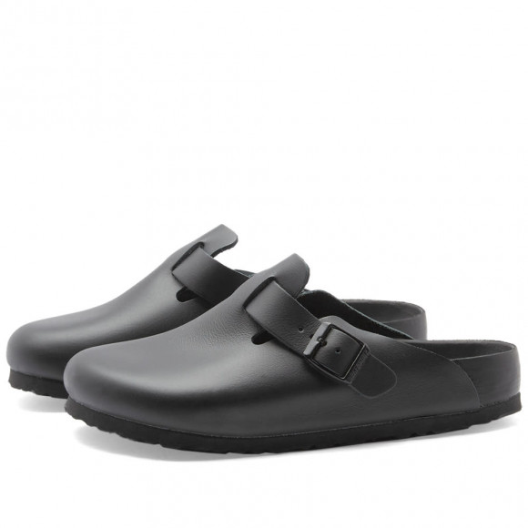 Birkenstock Boston Exquisite Black Leather - 1023679