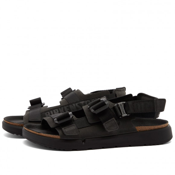 Birkenstock Shinjuku Natural Leather/Textile Black - 1024599