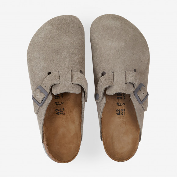 Sneakers Birkenstock Boston Suede Leather Stone Coin EUR 45 - 1027688