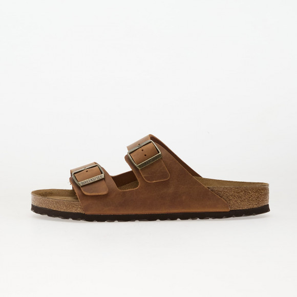 Sneakers Birkenstock Arizona Oiled Leather Unisex Cognac - 1028272