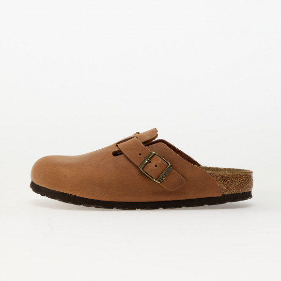 Sneakers Birkenstock Boston Natural Leather Oiled Cognac - 1028310