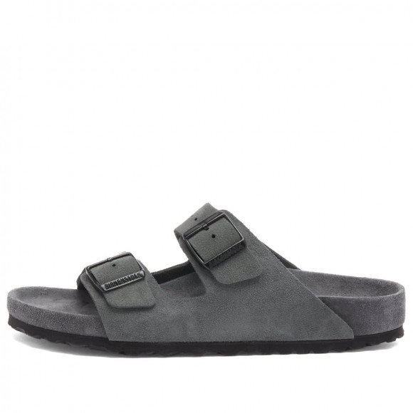 Birkenstock Men's Arizona - Presented by END. in Charcoal Suede Exquisite - 1029962