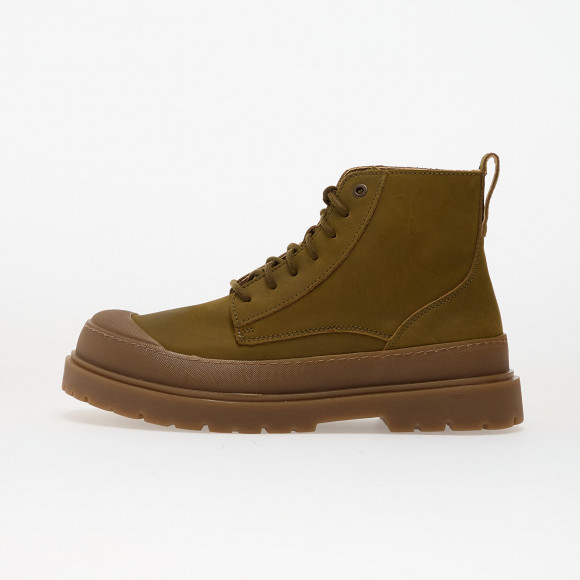 Sneakers Birkenstock Prescott Natural Leather Oiled Pine Green - 1030034