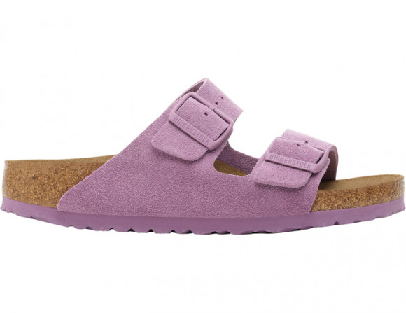 Birkenstock Arizona Suede Leather Damen Lila - 1030636