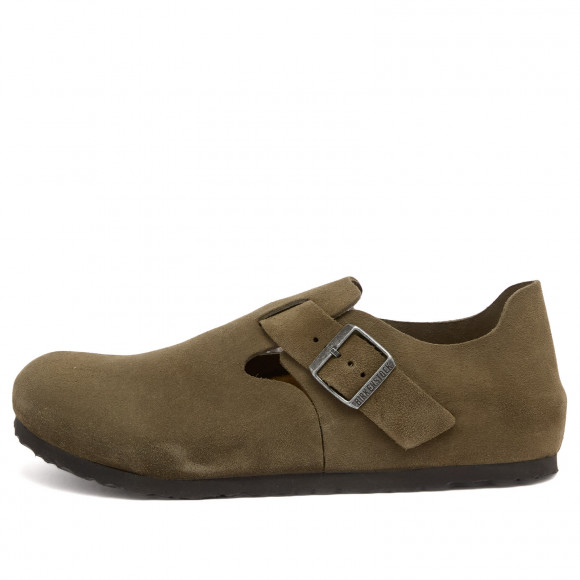 Birkenstock Men's London in Thyme Suede - 1030797