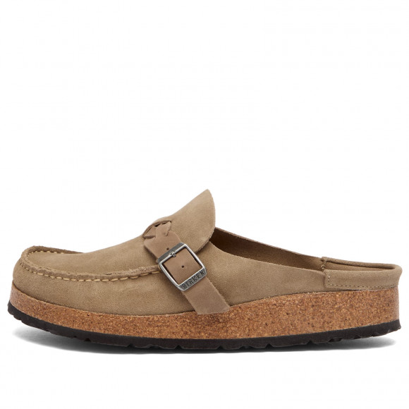 Birkenstock Women's Buckley Braided Taupe Suede - 1031472