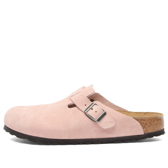 Birkenstock Women's Boston LEVE Clog - Pink Clay Suede - 1031618
