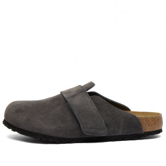 Birkenstock Men's Loma - END. Exclusive in Charcoal Suede - 1031633