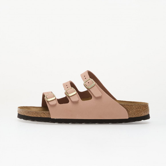 Sneakers Birkenstock Florida Nubuck Leather Women Soft Pink - 1031813