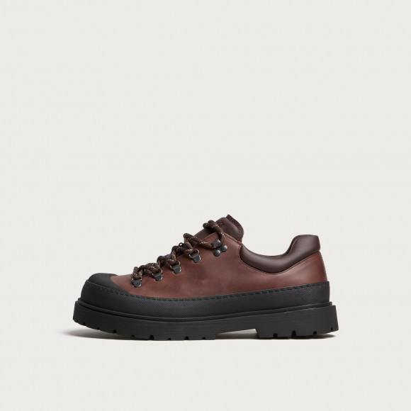 Birkenstock Men's Prescott Lace Low in Habana Oiled Leather - 1032826