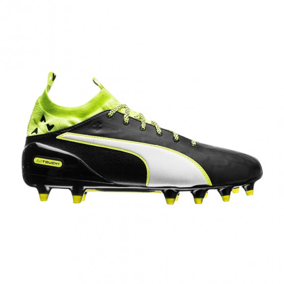 Puma Evotouch 1 FG 'Black Safety Yellow' | Men's Size 7 - 103672-01