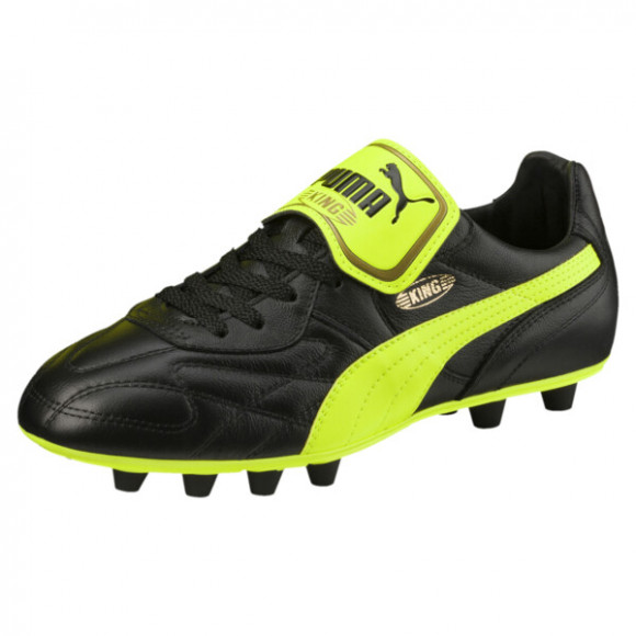 PUMA King Top Italian FG Men's Soccer Cleats Shoes in Yellow - 103812_02