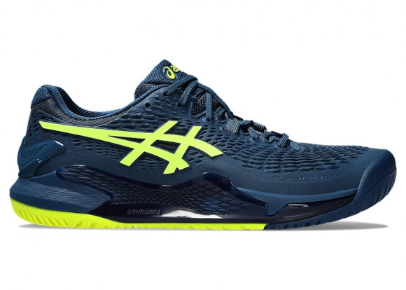 ASICS Gel-Resolution 9 Mako Blue Safety Yellow - 1041A330-404