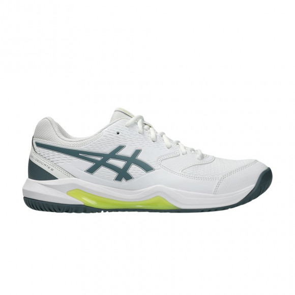 ASICS GEL-Dedicate 8 2E Wide 'White Ironclad' | Men's Size 8 - 1041A410-108