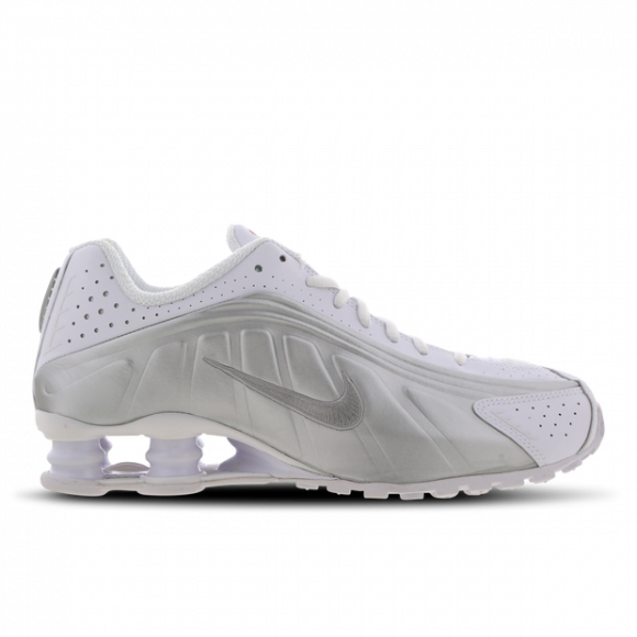 Nike Shox R4 (Weiß / Silber) - 104265-131