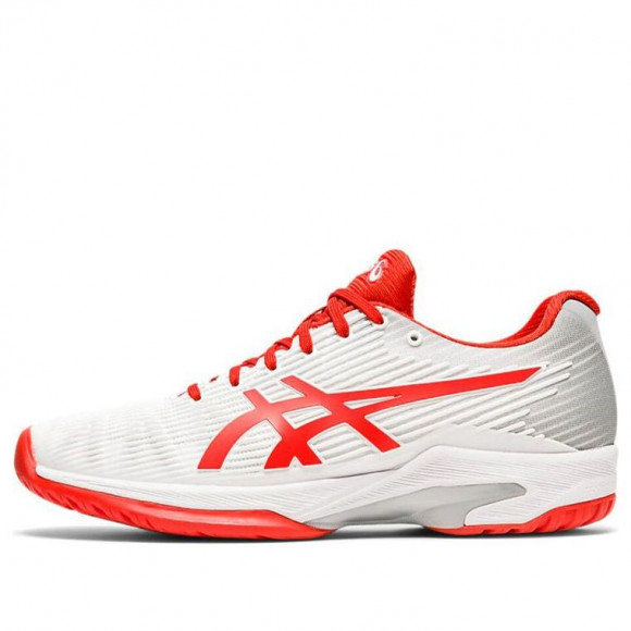 ASICS Womens WMNS Solution Speed ' Fiery Red' White/Fiery Red Marathon Running Shoes 1042A002-104 - 1042A002-104
