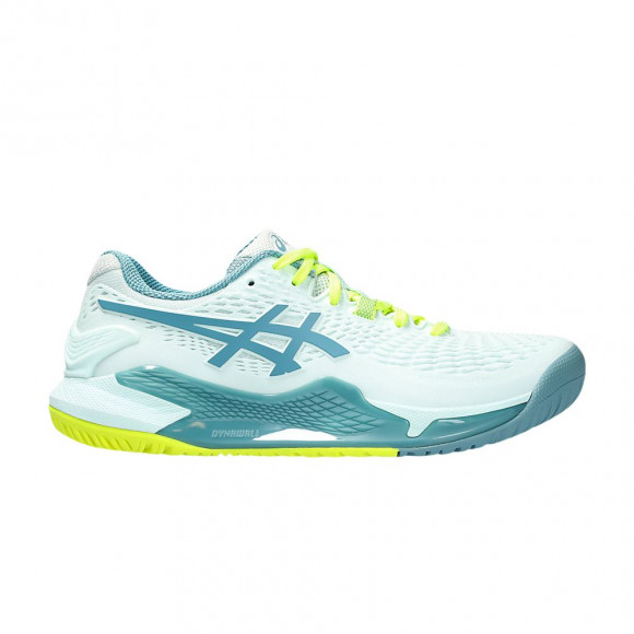 Asics Wmns Gel Resolution 9 'Soothing Sea Gris Blue' | Women's Size 6 - 1042A208-400