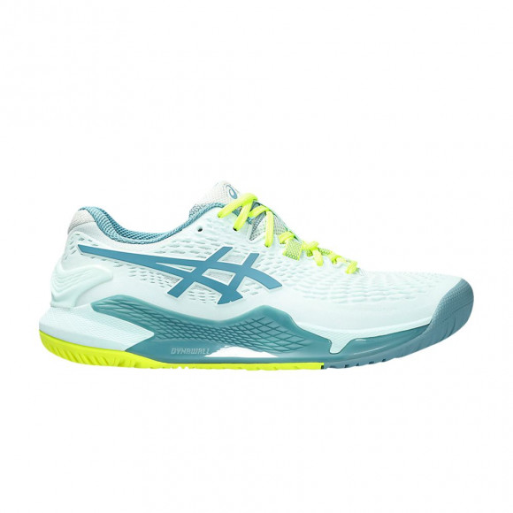 Asics Wmns Gel Resolution 9 Wide 'Soothing Sea Gris Blue' | Women's Size 6.5 - 1042A226-400