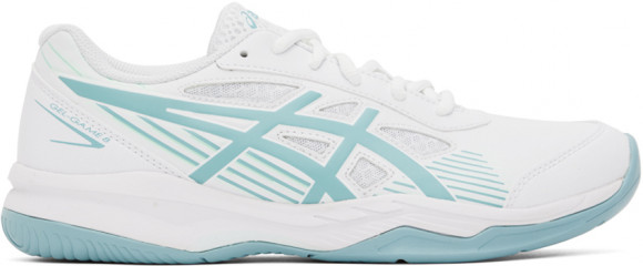 Asics White Gel-Game 8 Sneakers - 1044A025