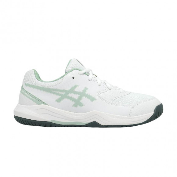 ASICS Gel Dedicate 8 GS 'White Cold Moss' | Kid's Size 6 - 1044A077107