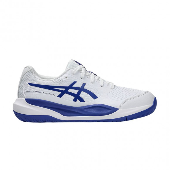 ASICS Gel Resolution X GS 'White Dark Cobalt' | Kid's Size 6 - 1044A081-100