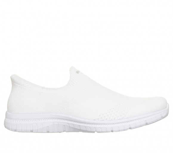 Skechers Women's Slip-ins: Virtue - Serendipity Slip-On Shoes in White - 104736