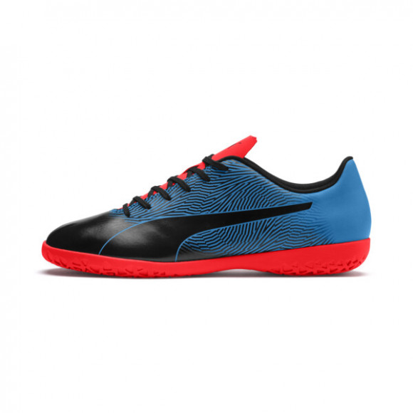 PUMA Spirit II IT Men's Soccer Shoes in Black/Bleu Azur/Red Blast - 105524_01