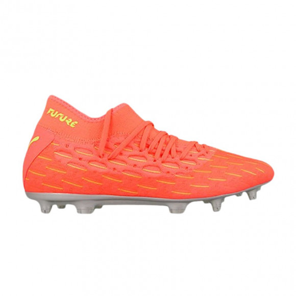 Puma Future 5.2 Netfit FG AG 'Surge Pack - Peach Fizzy Yellow' | Pink | Men's Size 10.5 - 105934-01
