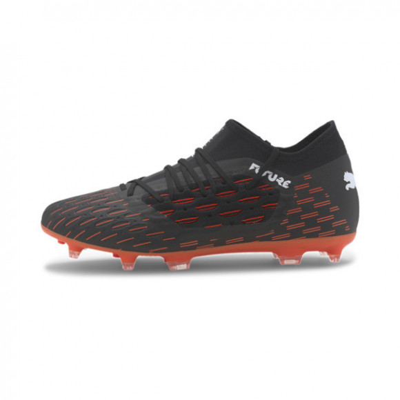 orange puma cleats
