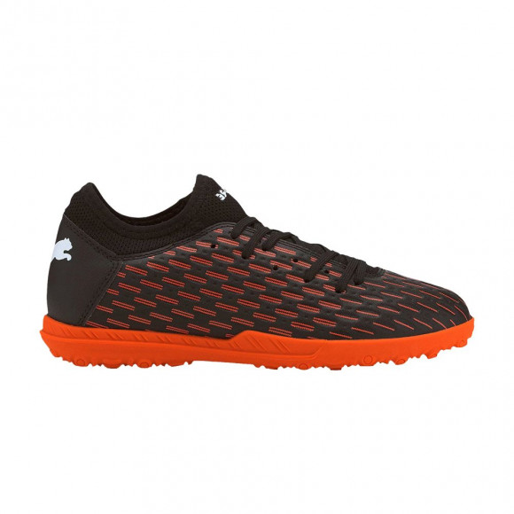 Puma Future 6.4 TT Turf Jr 'Black Shocking Orange' | Kid's Size 6 - 106209-01