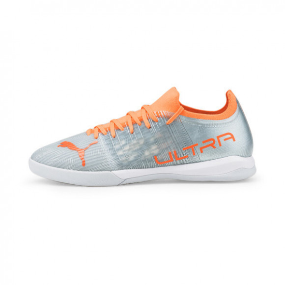 PUMA ULTRA 3.4 IT Men's Soccer Cleats Shoes in Diamond Silver/Neon Citrus - 106731_01