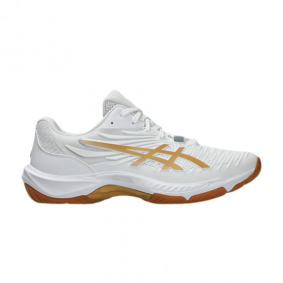 ASICS Court Control FF 4 2E Wide 'White Pure Gold' | Men's Size 8 - 1073A094-100
