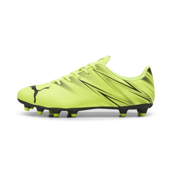 PUMA ATTACANTO FG/AG Men's Soccer Cleats Shoes in Electric Lime/Black - 107477_07