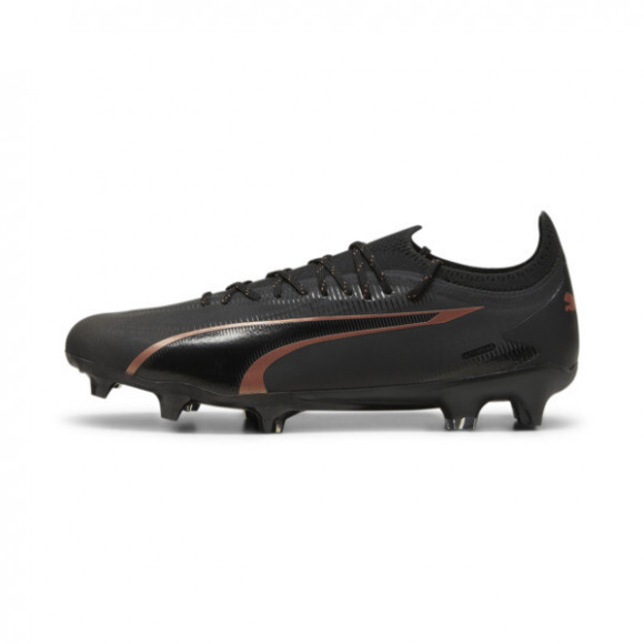 PUMA ULTRA ULTIMATE Firm Ground/Artificial Ground Men's Soccer Cleats Shoes in Black/Copper Rose - 107744_02