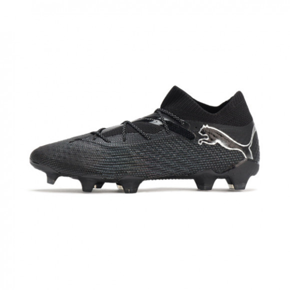 PUMA FUTURE 7 ULTIMATE Firm Ground/Artificial Ground Men's Soccer Cleats Shoes in Black/Silver - 107916_02